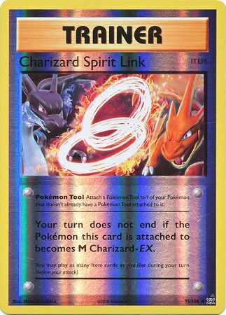 Charizard Spirit Link 75/108 - Reverse Holo
