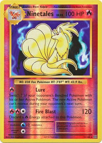 Ninetales 15/108 - Reverse Holo-Kantocards