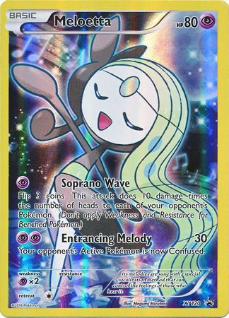 Meloetta XY120-Kantocards