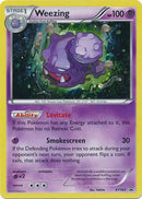 Weezing XY163-Kantocards