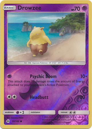Drowzee 59/149 - Reverse Holo