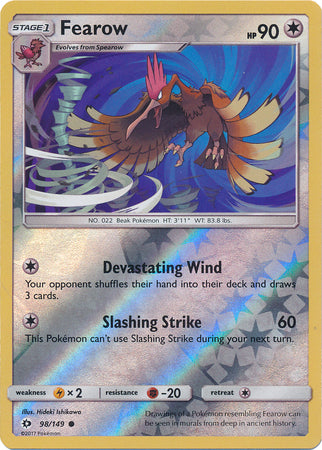 Fearow 98/149 - Reverse Holo