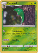 Metapod 2/149 - Reverse Holo-Kantocards