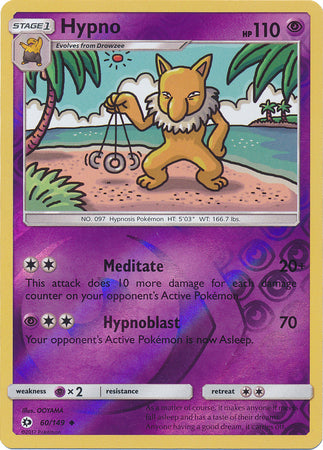Hypno 60/149 - Reverse Holo