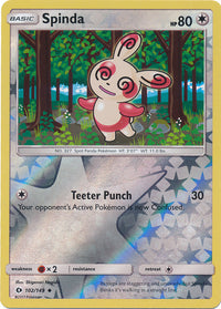 Spinda 102/149 - Reverse Holo-Kantocards