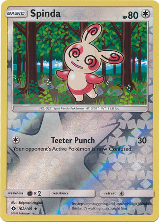 Spinda 102/149 - Reverse Holo