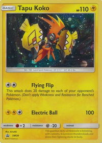 Tapu Koko SM30 - Holo-Kantocards