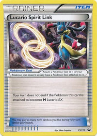 Lucario Spirit Link XY211-Kantocards