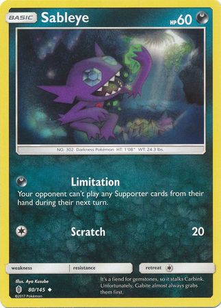 Sableye 80/145