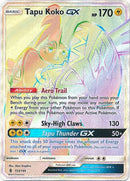 Tapu Koko GX 153/145-Kantocards