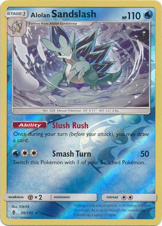 Alolan Sandslash 20/145 - Reverse Holo
