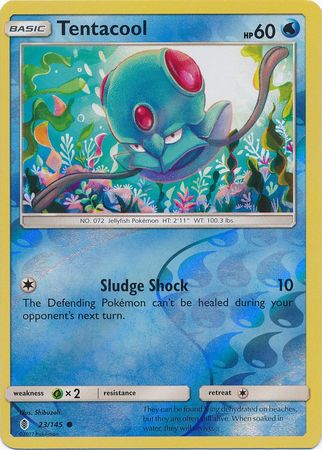 Tentacool 23/145 - Reverse Holo