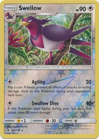 Swellow 104/145 - Reverse Holo-Kantocards