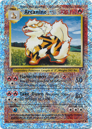 Arcanine 36/110 - Reverse Holo