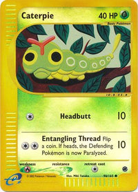 Caterpie 96/165 - Reverse Holo-Kantocards