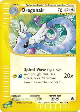 Dragonair 75/165 - Reverse Holo