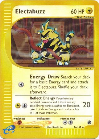 Electabuzz 76/165 - Reverse Holo