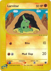 Larvitar 116/165 - Reverse Holo-Kantocards