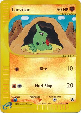 Larvitar 116/165 - Reverse Holo