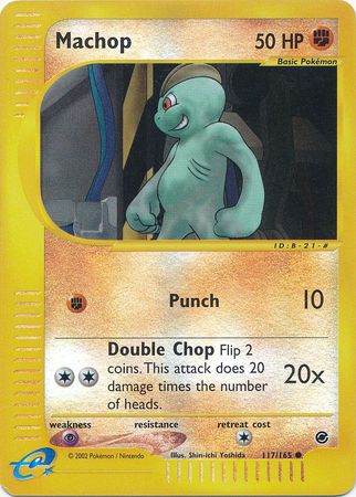 Machop 117/165 - Reverse Holo