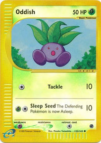 Oddish 122/165 - Reverse Holo-Kantocards
