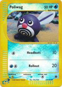 Poliwag 125/165 - Reverse Holo-Kantocards