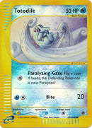 Totodile 135/165 - Reverse Holo-Kantocards