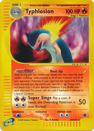 Typhlosion 65/165 - Reverse Holo