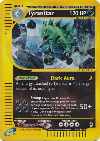 Tyranitar 66/165 - Reverse Holo