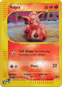 Vulpix 136/165 - Reverse Holo-Kantocards