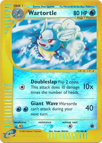 Wartortle 92/165 - Reverse Holo-Kantocards