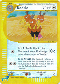 Dodrio 46/147 - Reverse Holo-Kantocards