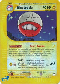 Electrode 8/147 - Reverse Holo-Kantocards