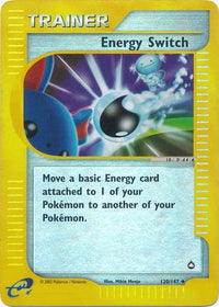 Energy Switch 120/147 - Reverse Holo-Kantocards