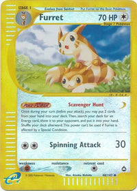 Furret 48/147 - Reverse Holo-Kantocards