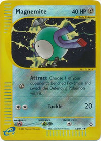 Magnemite 52/147 - Reverse Holo-Kantocards