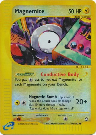 Magnemite 91/147 - Reverse Holo