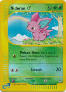 Nidoran (M) 96/147 - Reverse Holo-Kantocards