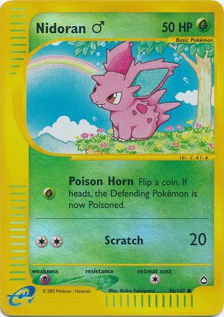 Nidoran (M) 96/147 - Reverse Holo
