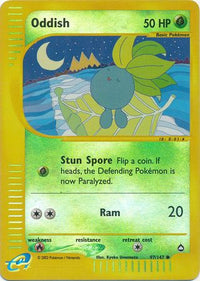 Oddish 97/147 - Reverse Holo-Kantocards