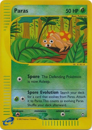 Paras 99/147 - Reverse Holo