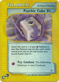 Psychic Cube 01 132/147 - Reverse Holo-Kantocards
