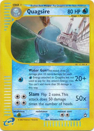 Quagsire 30/147 - Reverse Holo