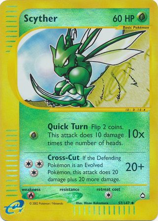 Scyther 57/147 - Reverse Holo
