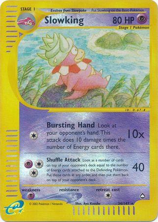 Slowking 34/147 - Reverse Holo