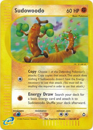 Sudowoodo 36/147 - Reverse Holo