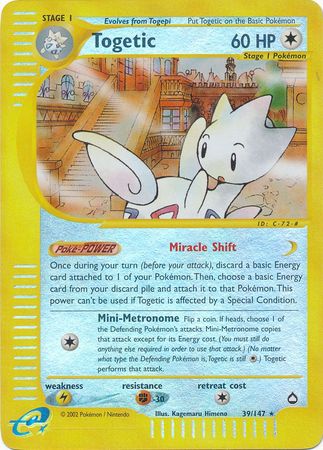 Togetic 39/147 - Reverse Holo