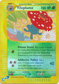 Vileplume 43/147 - Reverse Holo-Kantocards