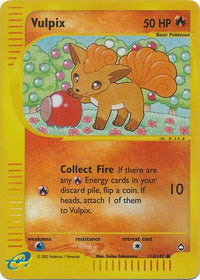 Vulpix 116/147 - Reverse Holo-Kantocards