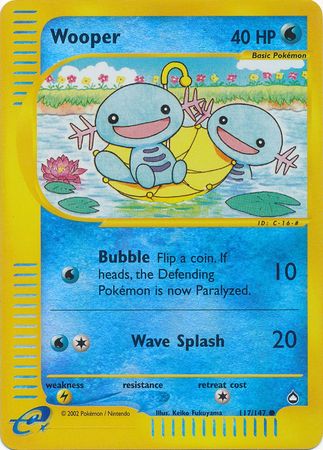 Wooper 117/147 - Reverse Holo
